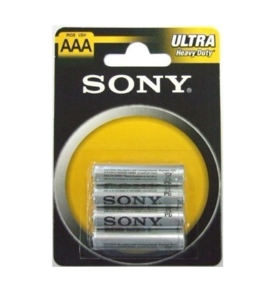 Sony AAA Ultra Heavy Duty Batteries
