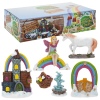 Secret Fairy Garden 6PC Fantasy Land Set [464217]