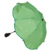 Hauck Green Ladybird Nappy Bag, Changing Mat & Buggy Parasol Set