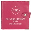 Real Leather UK Drivers Licence Holder