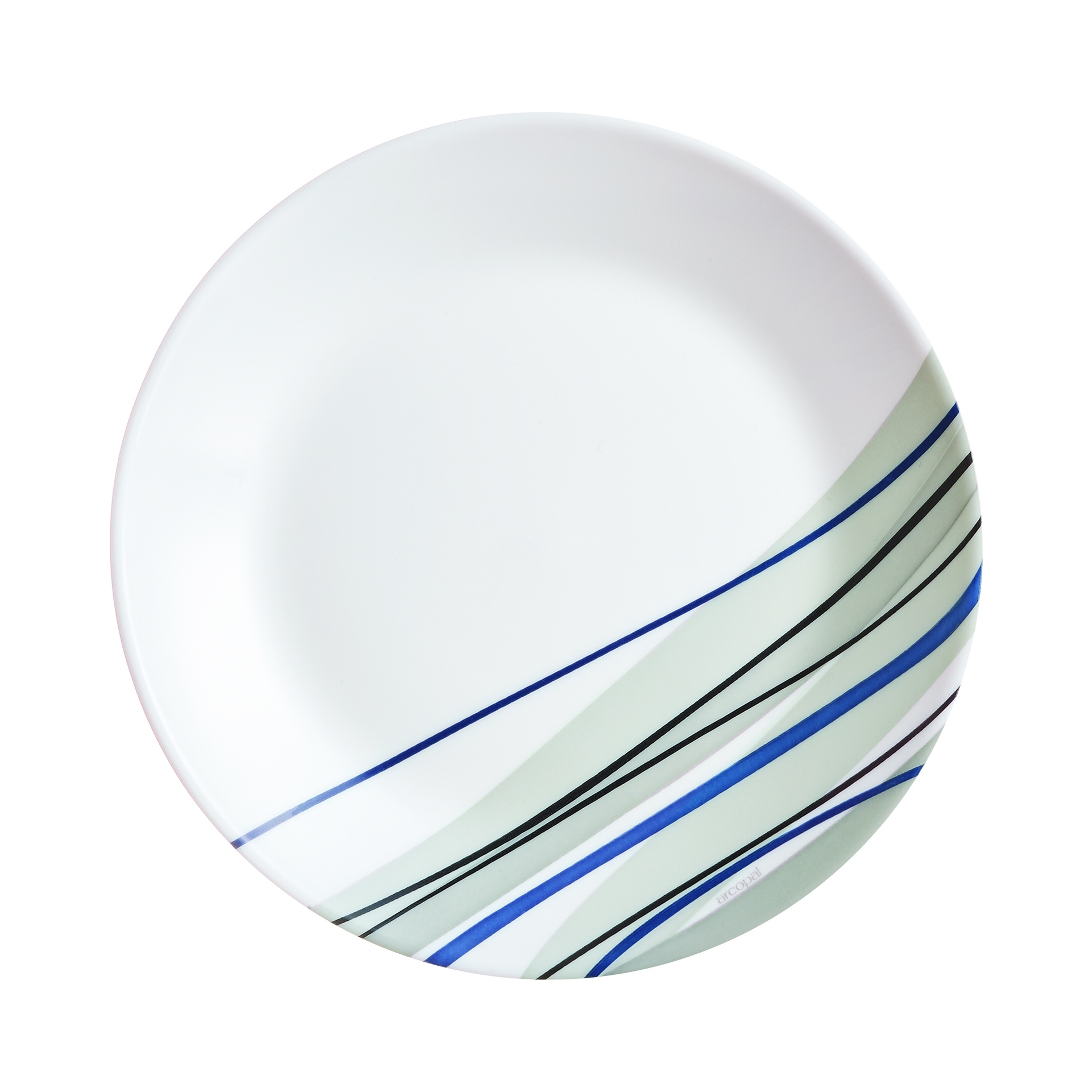 Arcopal By Luminarc Athenais Blue 18pc Opal Glass Dinner Set Dinnerware ...