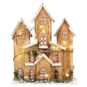 40cm Christmas House with LED Lights [107436]