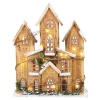 40cm Christmas House with LED Lights [107436]