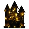 40cm Christmas House with LED Lights [107436]