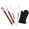 5 Piece BBQ Apron & Tool Set