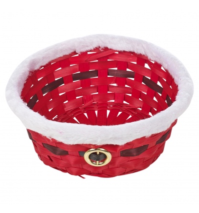 Christmas Basket Santa Design 22x9cm [238587]