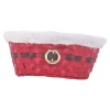 Christmas Basket Santa Design 22x9cm [238587]