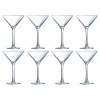 Luminarc 4 PCS Ladies Night Crystal 210ml Martini Cocktail Glass Set