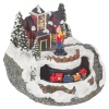 Christmas Rotating Scene 13cm 4ASS [206108]