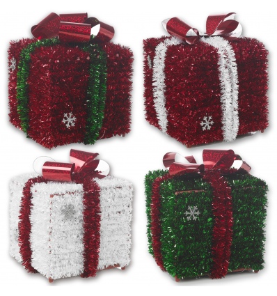 Tinsel 3D Giftbox [649257]