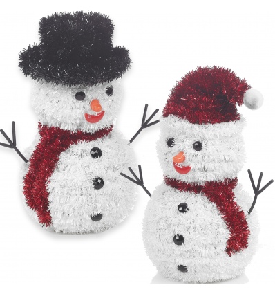 Tinsel 3D Snowman 6 AS [649110]