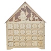 Wooden Advent Calendar With LED Lights 2 Assorted [798852]