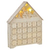 Wooden Advent Calendar With LED Lights 2 Assorted [798852]