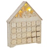 Wooden Advent Calendar With LED Lights 2 Assorted [798852]