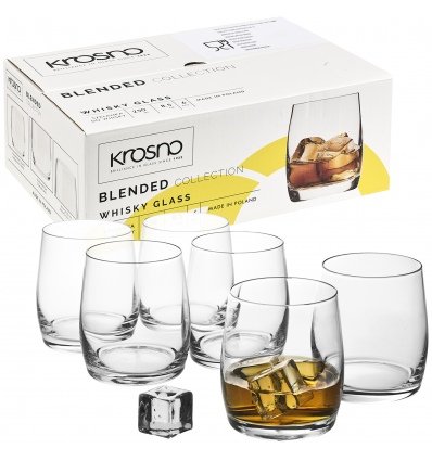 Krosno 6 PCS 250ml Whiskey Tumbler Set [789354]