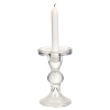 Glass Candle Holder 8x13cm [293610]
