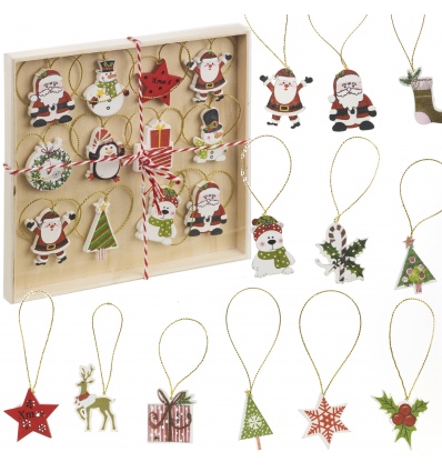 12 Pc Christmas Hanger 2 Assorted [784671]