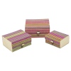 3 PCS Colour Bamboo Box Set [838300030]