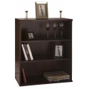 Three Shelf Wide Bookcase Unit - Tobacco [8047/21]