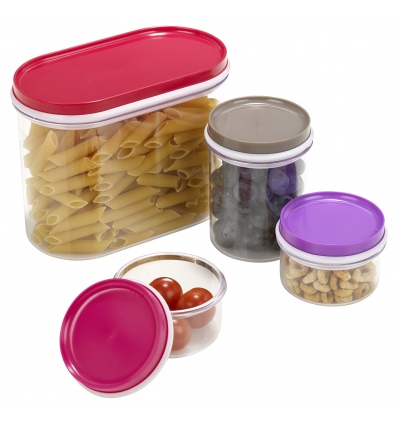 4 PCS Food Storage Boxes Set [160610]
