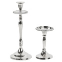 Nickel Candle Holders