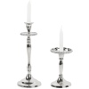 Nickel Candle Holders