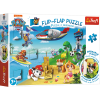Puzzles - "Puzzles 36 Flip-flap" - Paw Patrol on vacation / Viacom PAW Patrol [14308]
