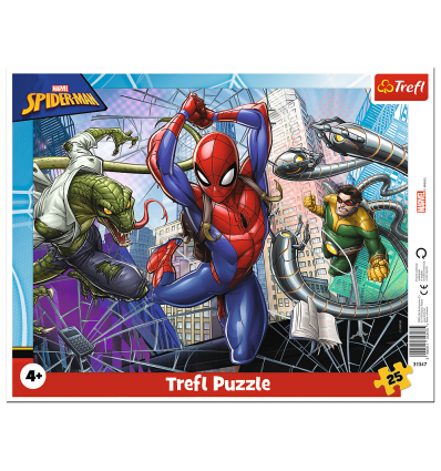 Puzzles - "25 Frame" - Brave Spiderman / Disney Marvel Spiderman [31347]