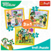 Puzzles - "3in1" - It's fun together / Studio Trefl Rodzina Treflikow [34850]