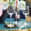 Single Amarante Crystal Wine Glass