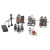 Christmas Village Scene 10 Pcs [543906]