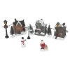 Christmas Village Scene 10 Pcs [543906]