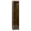 Tall Glass Display Cabinet - Walnut [8065/66]