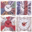 40cm Square Wooden Wall Clocks [227980]