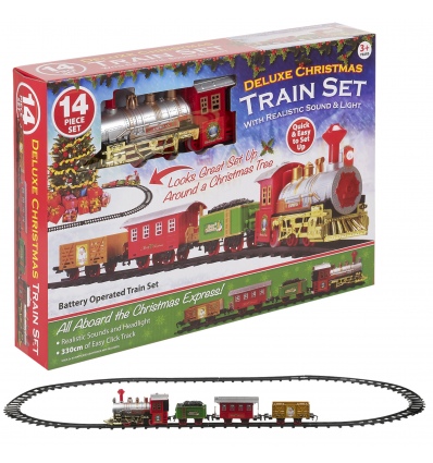 14pc Christmas Train Set [207340]