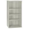 Four Shelf Bookcase Wall Mountable Unit - White [8012/29]