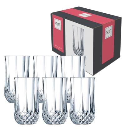 Single Longchamp 360ml Crystal Hi Ball Tumbler [591828]