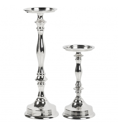 Silver Candle Holders