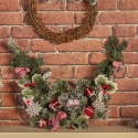 Nordic Decorated Long Christmas Wreath