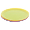 6 PCS Colourful Plastic Plate Set [538956]