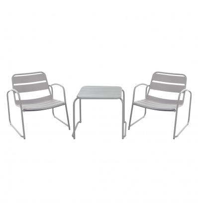 Metal 3pc Lounge Set