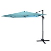 250cm Diameter Light Blue Free Pole Parasole Umbrella [560497]