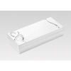 Diamante Brushed Silver Jewellery Box