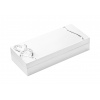 Diamante Brushed Silver Jewellery Box