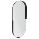 Black Oval Mirror 25x60cm [630040]