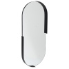 Black Oval Mirror 25x60cm [630040]