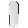 Black Oval Mirror 25x60cm [630040]