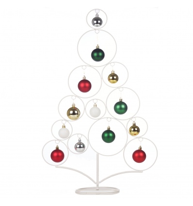 Decorative Metal Christmas Tree Stand For Baubles [649639]