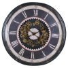 76.5cm Wall Clock with Cogs [584619]