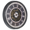 76.5cm Wall Clock with Cogs [584619]